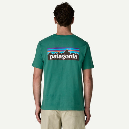Patagonia P-6 Logo T-Shirt Gem Green - The Sporting Lodge