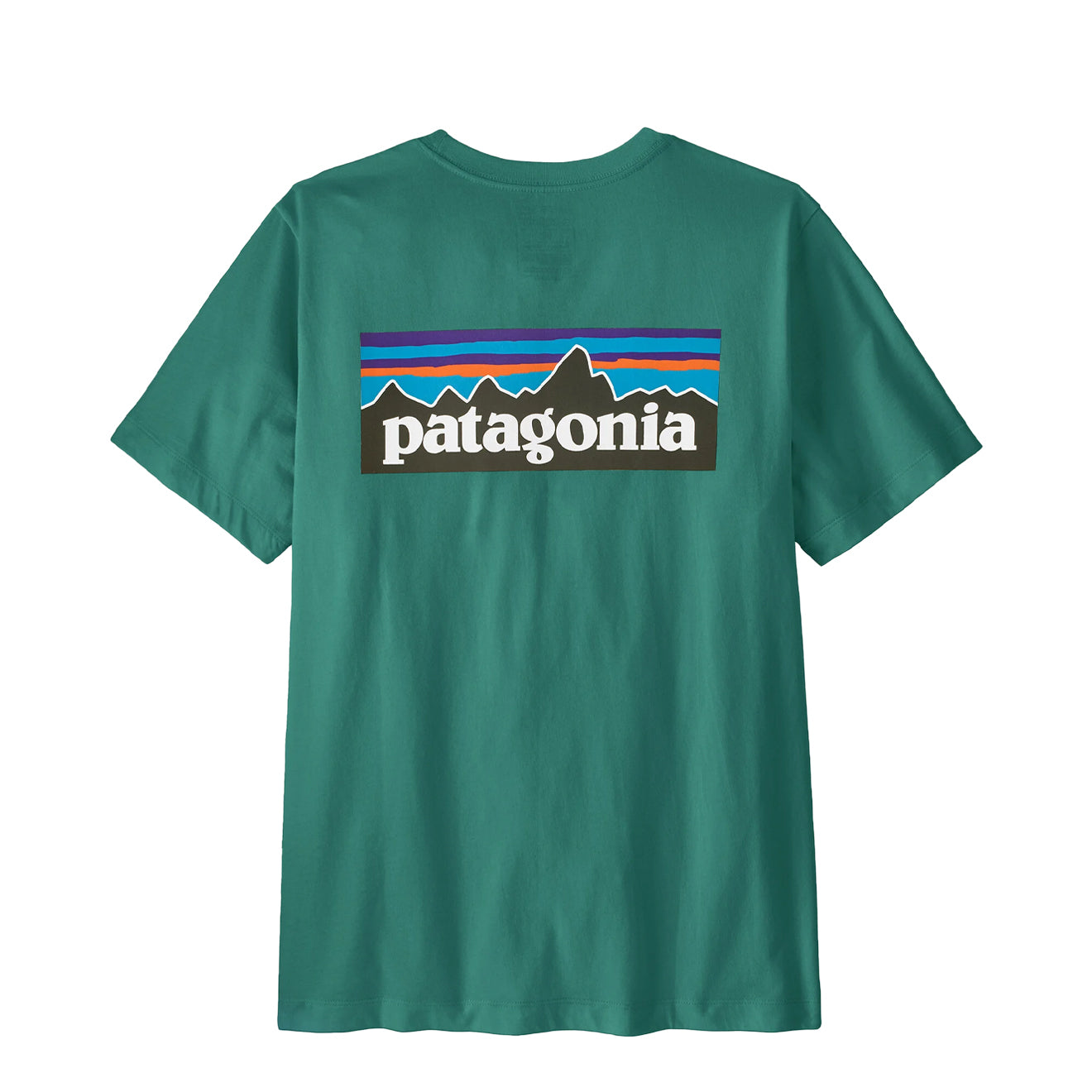 Patagonia P-6 Logo T-Shirt Gem Green - The Sporting Lodge