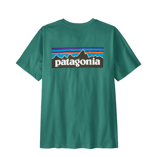 Patagonia P-6 Logo T-Shirt Gem Green - The Sporting Lodge