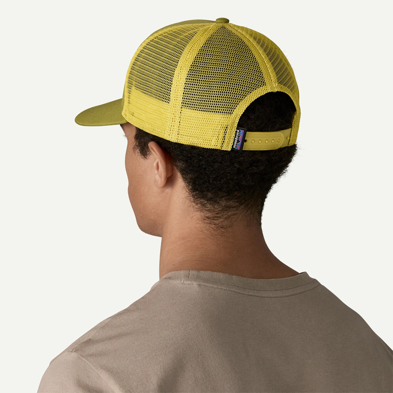 Patagonia P-6 Logo Trucker Hat Graze Green - The Sporting Lodge