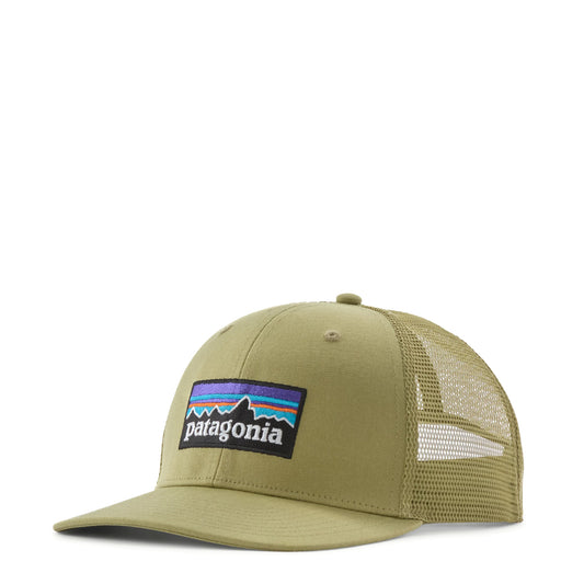 Patagonia P-6 Logo Trucker Hat Gumtree Green - The Sporting Lodge