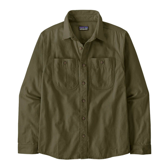 Patagonia Point Reyes Canvas Shirt Basin Green