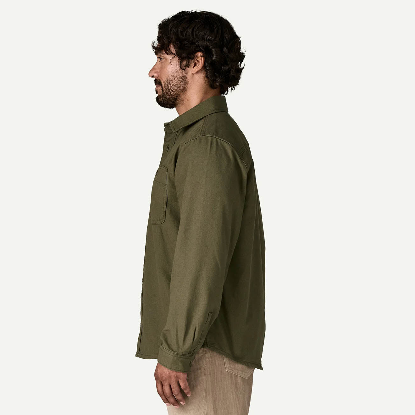 Patagonia Point Reyes Canvas Shirt Basin Green