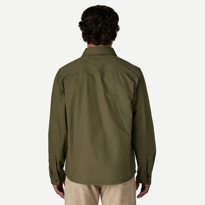 Patagonia Point Reyes Canvas Shirt Basin Green