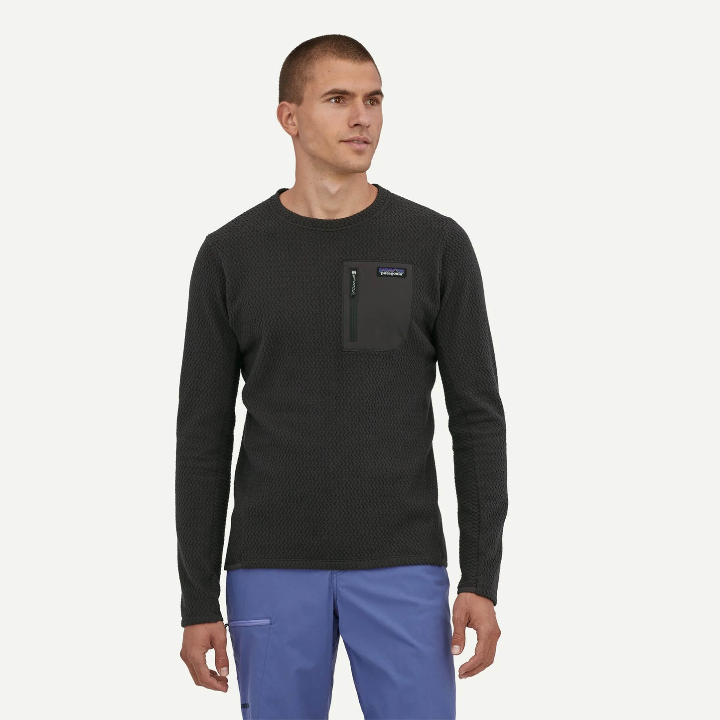 Patagonia R1 Air Fleece Crewneck Black