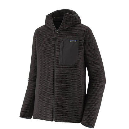 Patagonia R1 Air Fleece Full-Zip Hoody Black - The Sporting Lodge