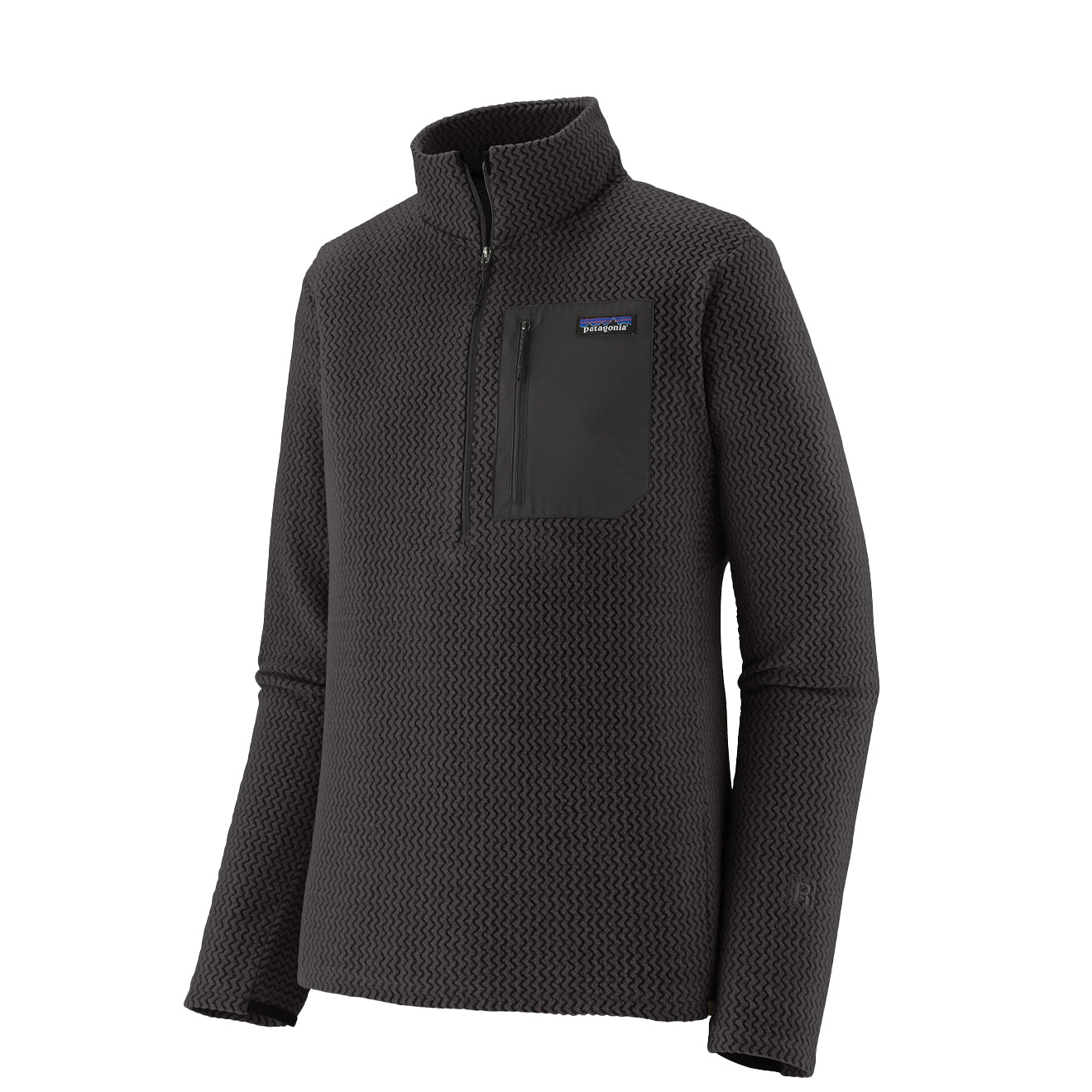 Patagonia R1 Air Fleece Zip-Neck Black