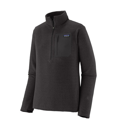 Patagonia R1 Air Fleece Zip-Neck Black