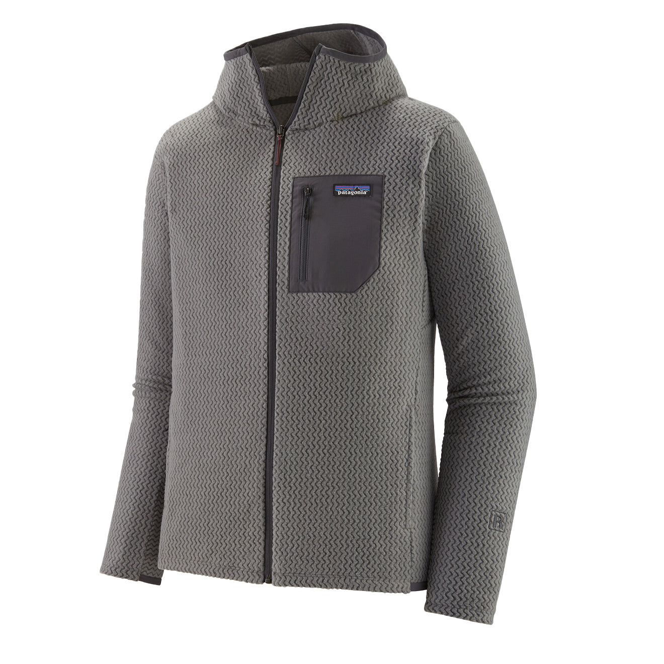 Patagonia R1 Air Full-Zip Hoody Forever Grey - The Sporting Lodge