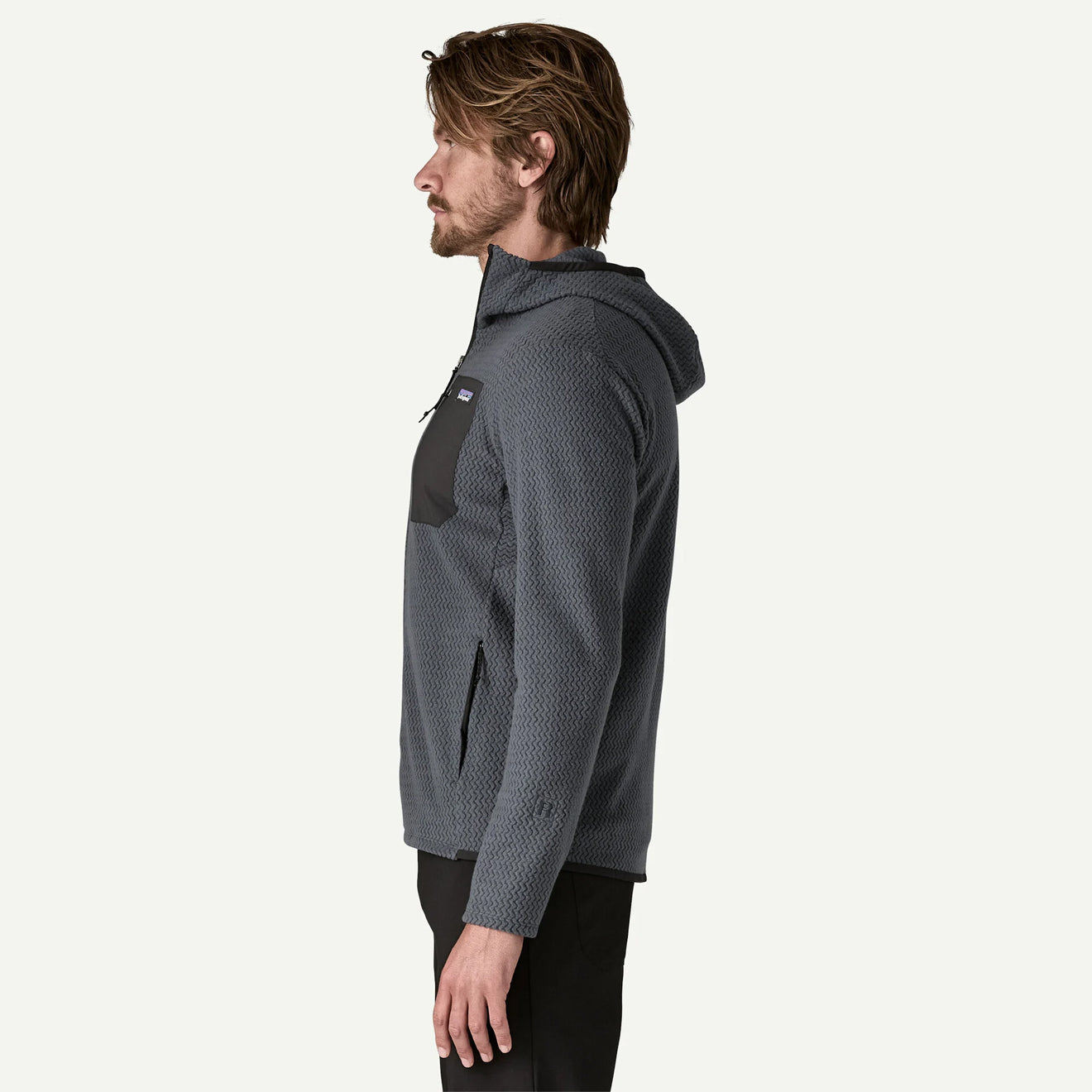 Patagonia R1 Air Full-Zip Hoody Smolder Blue - The Sporting Lodge
