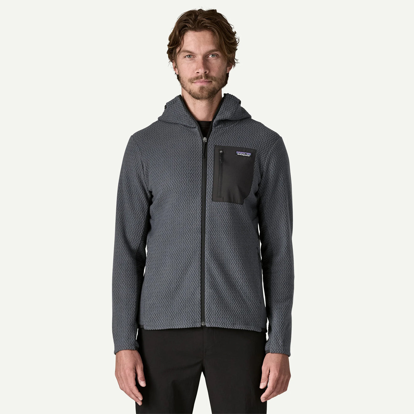 Patagonia R1 Air Full-Zip Hoody Smolder Blue - The Sporting Lodge
