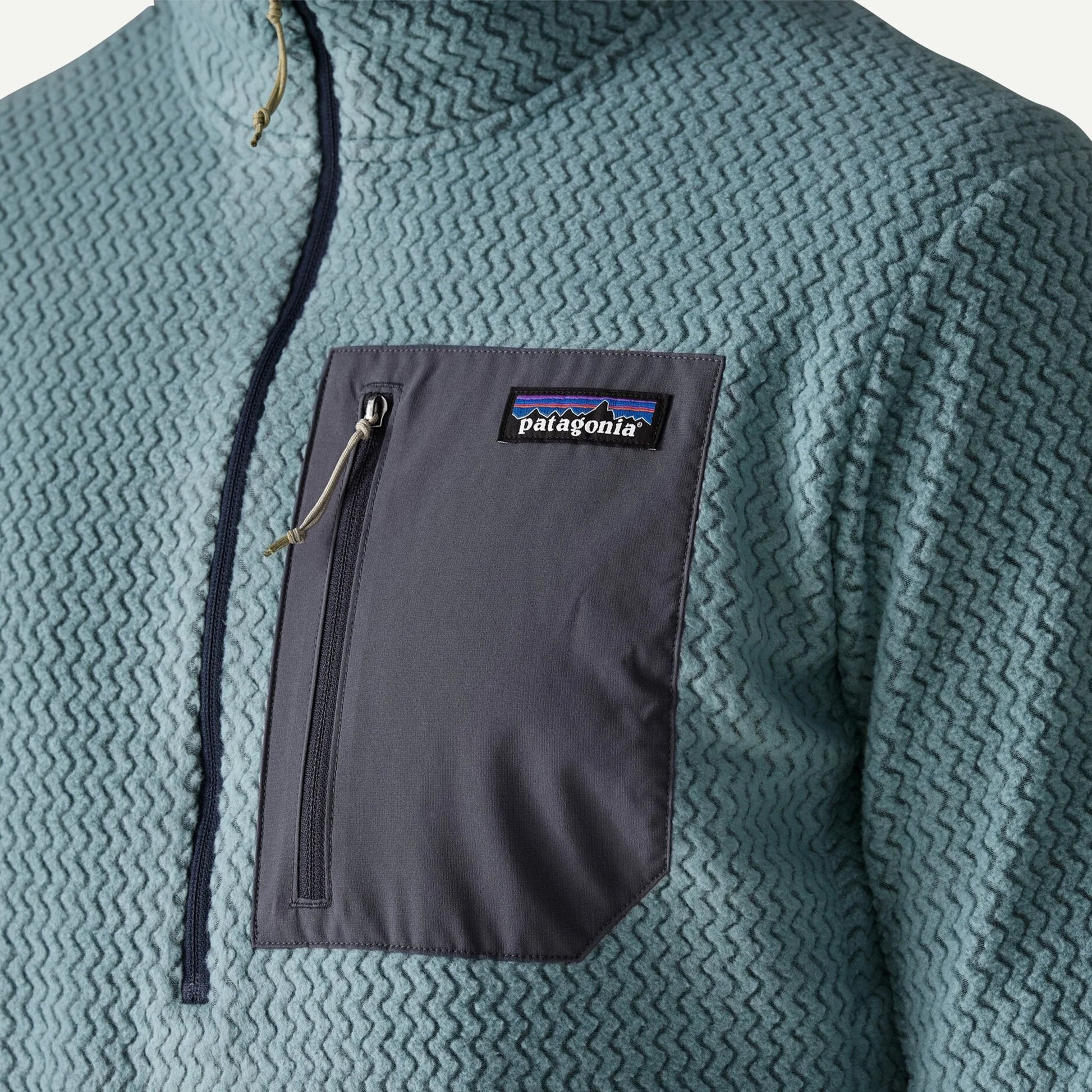 Patagonia R1 Air Zip Neck Blue Sage