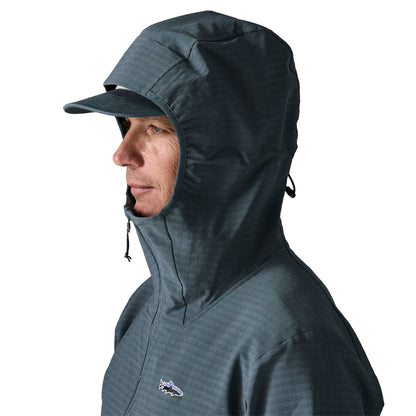 Patagonia R1 TechFace Fitz Roy Trout Hoody Summit Blue