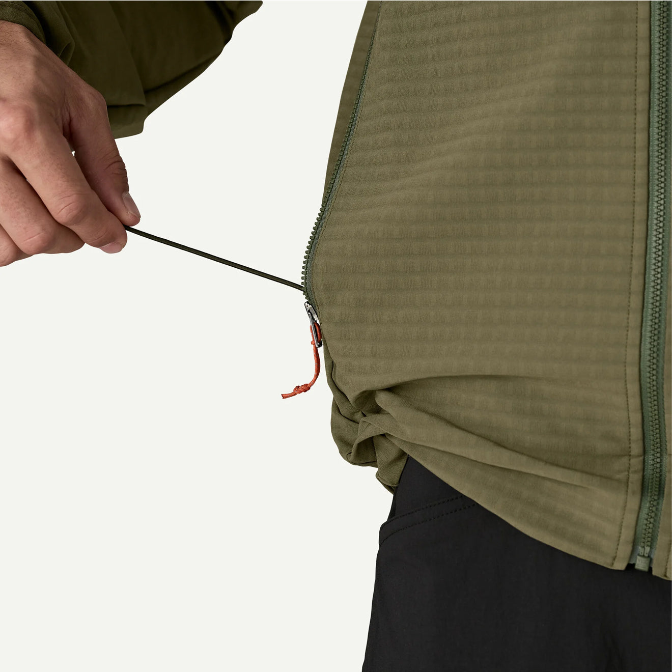 Patagonia R1 TechFace Hoody Basin Green - The Sporting Lodge