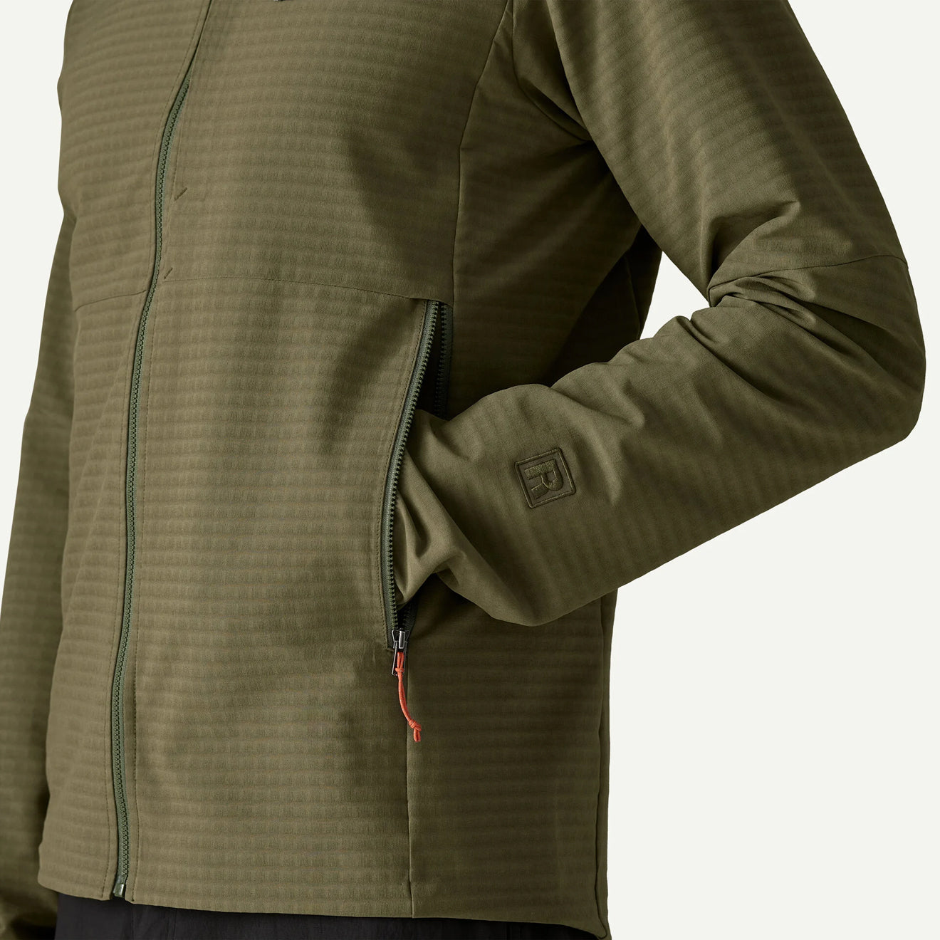 Patagonia R1 TechFace Hoody Basin Green - The Sporting Lodge