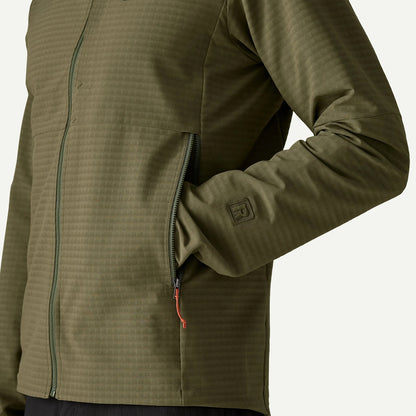 Patagonia R1 TechFace Hoody Basin Green - The Sporting Lodge