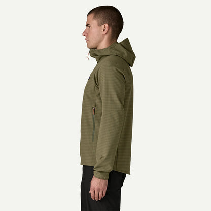 Patagonia R1 TechFace Hoody Basin Green - The Sporting Lodge