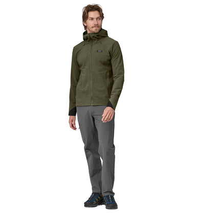 Patagonia R1® TechFace Fitz Roy Trout Hoody Lagom Blue - The Sporting Lodge