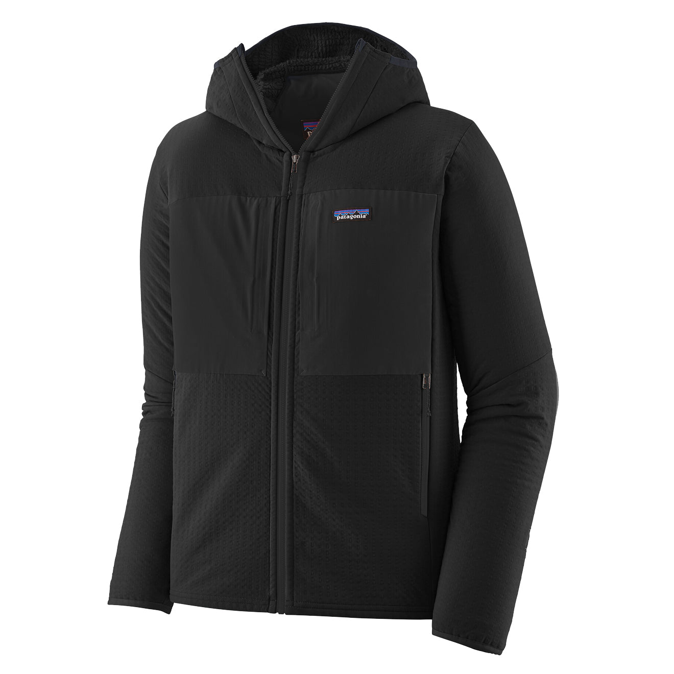 Patagonia R2 TechFace Hoody Black - The Sporting Lodge