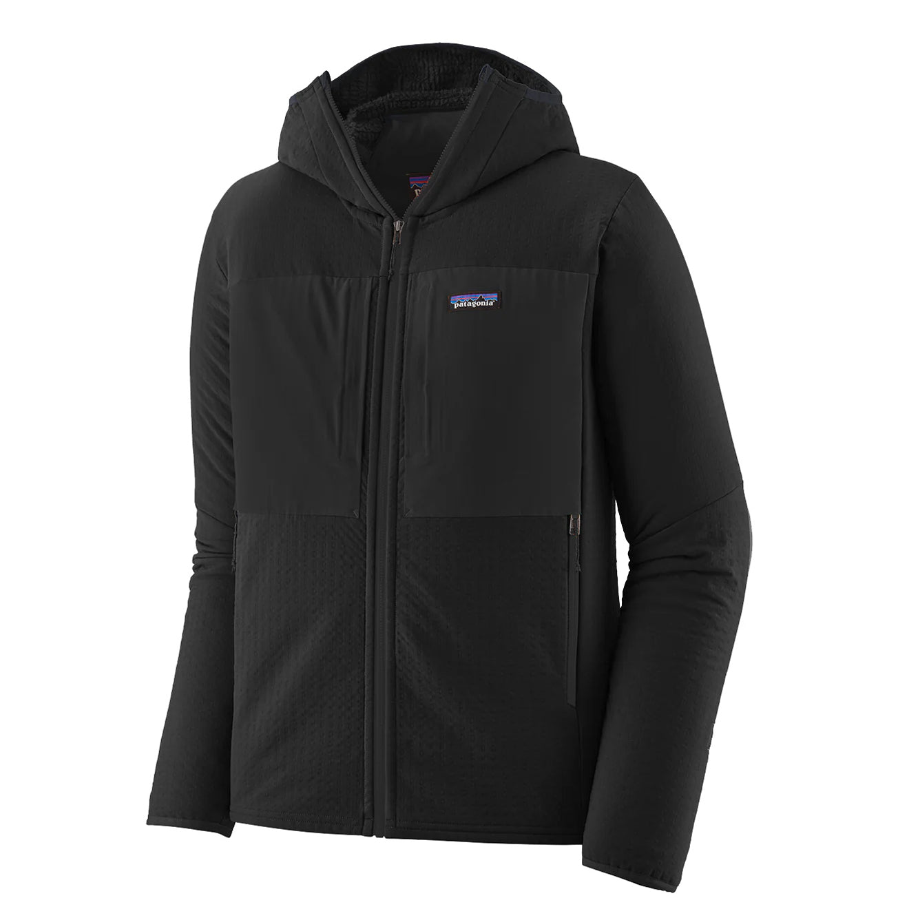 Patagonia R2 TechFace Hoody Black - The Sporting Lodge