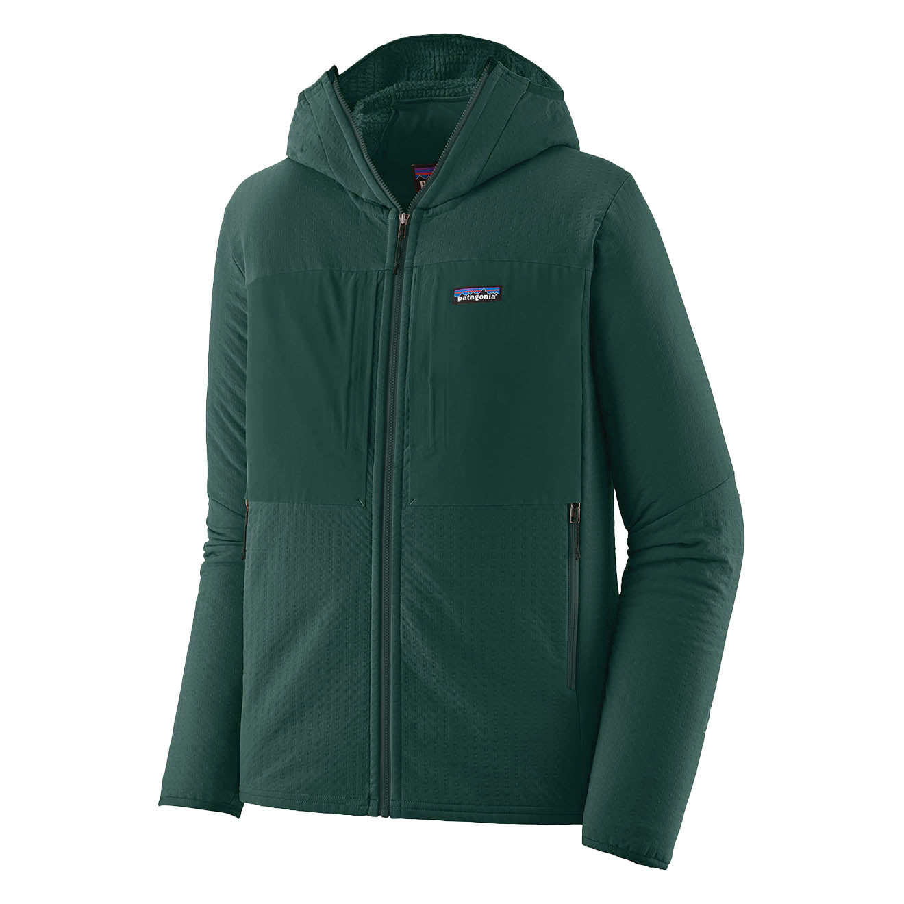 Patagonia R2 TechFace Hoody Cascade Green - The Sporting Lodge
