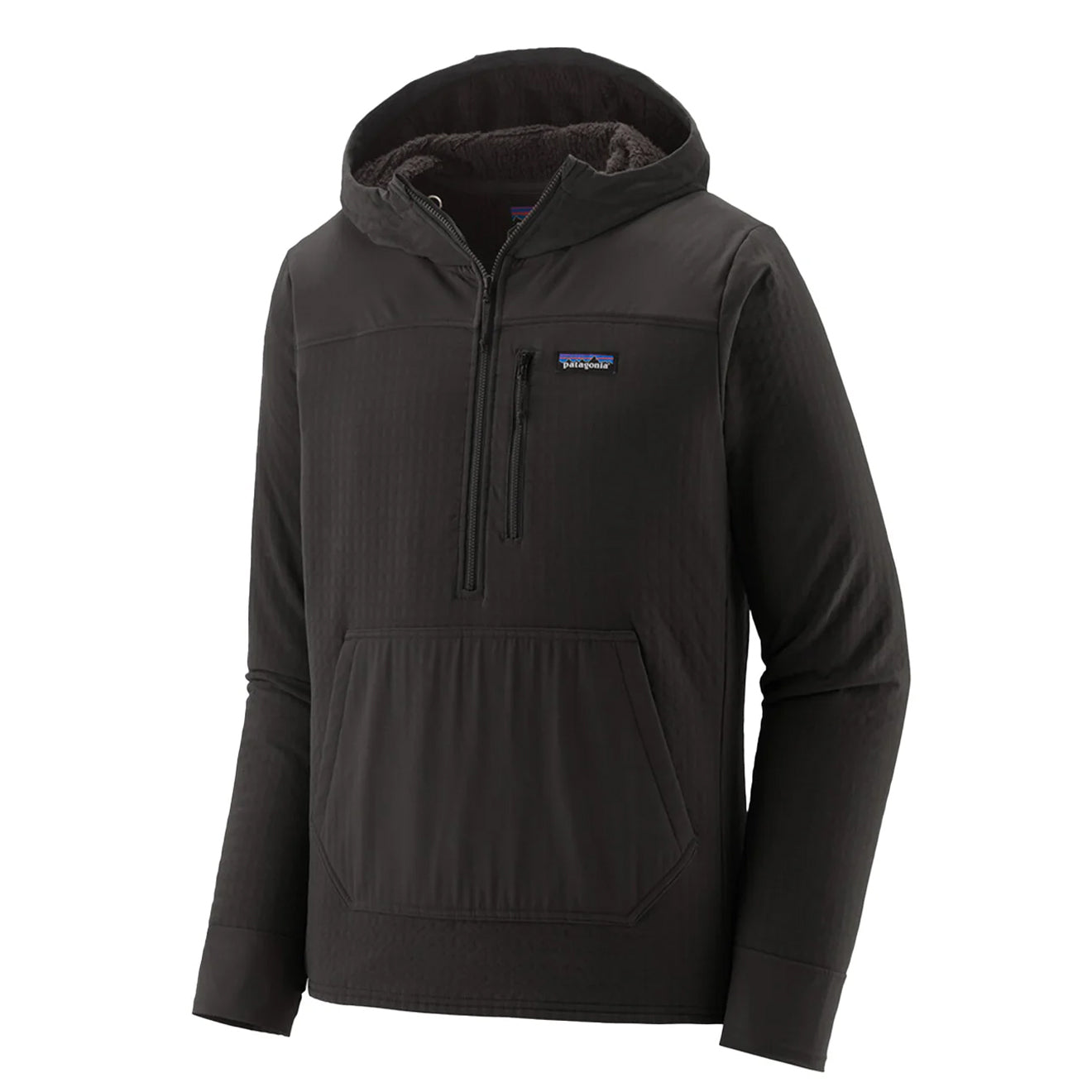 Patagonia R2 TechFace Pullover Black - The Sporting Lodge
