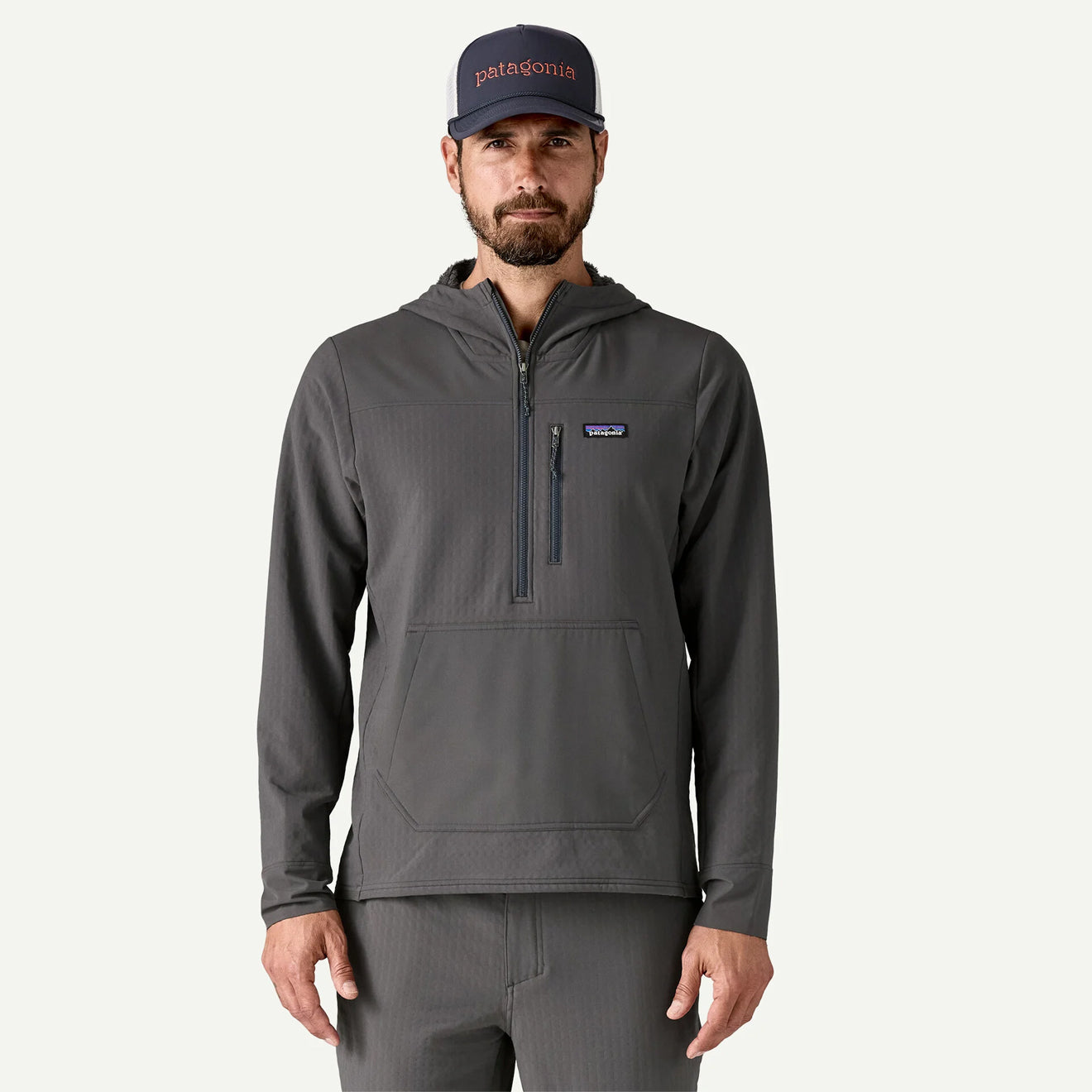 Patagonia R2 TechFace Pullover Forge Grey