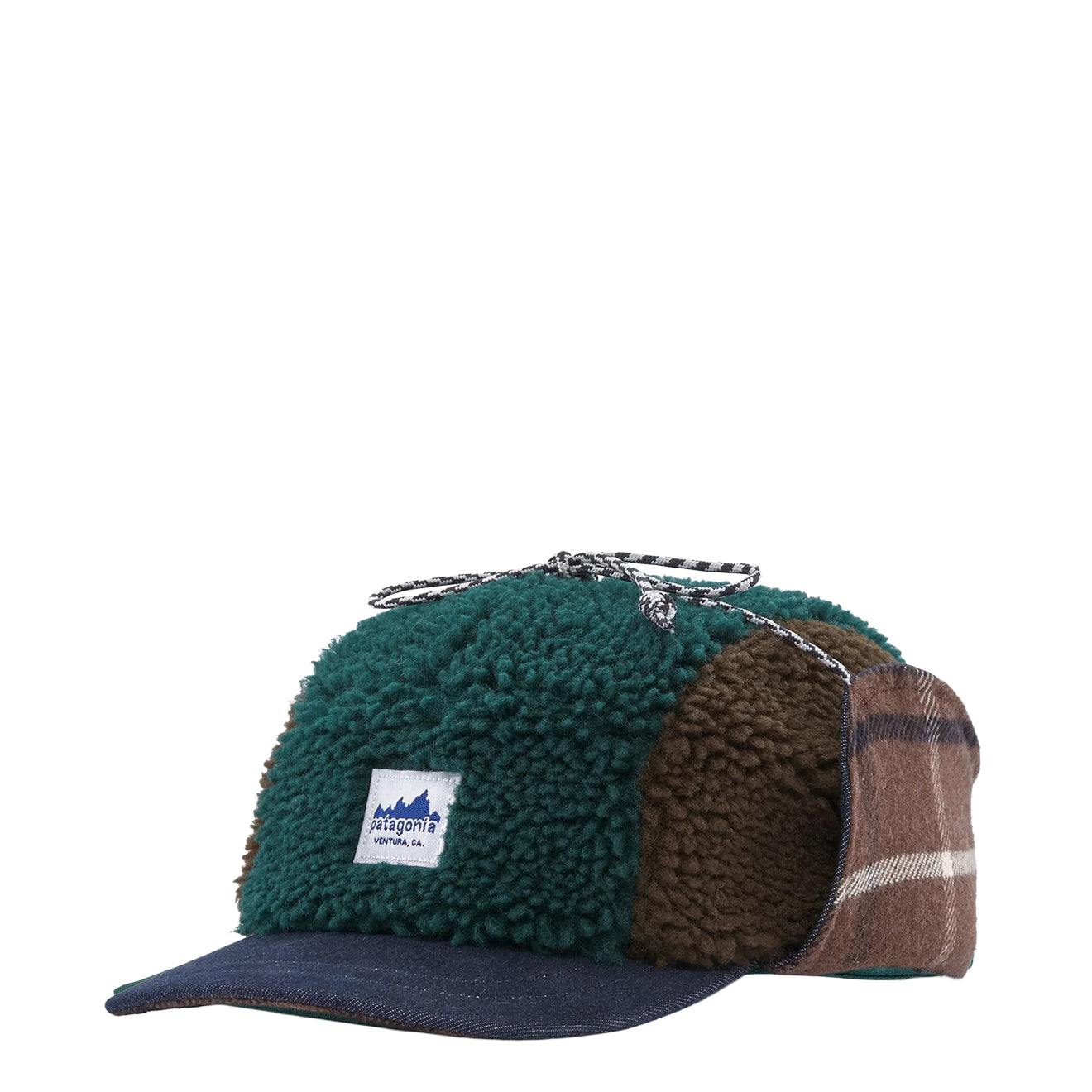 Patagonia Range Earflap Cap Cascade Green - The Sporting Lodge