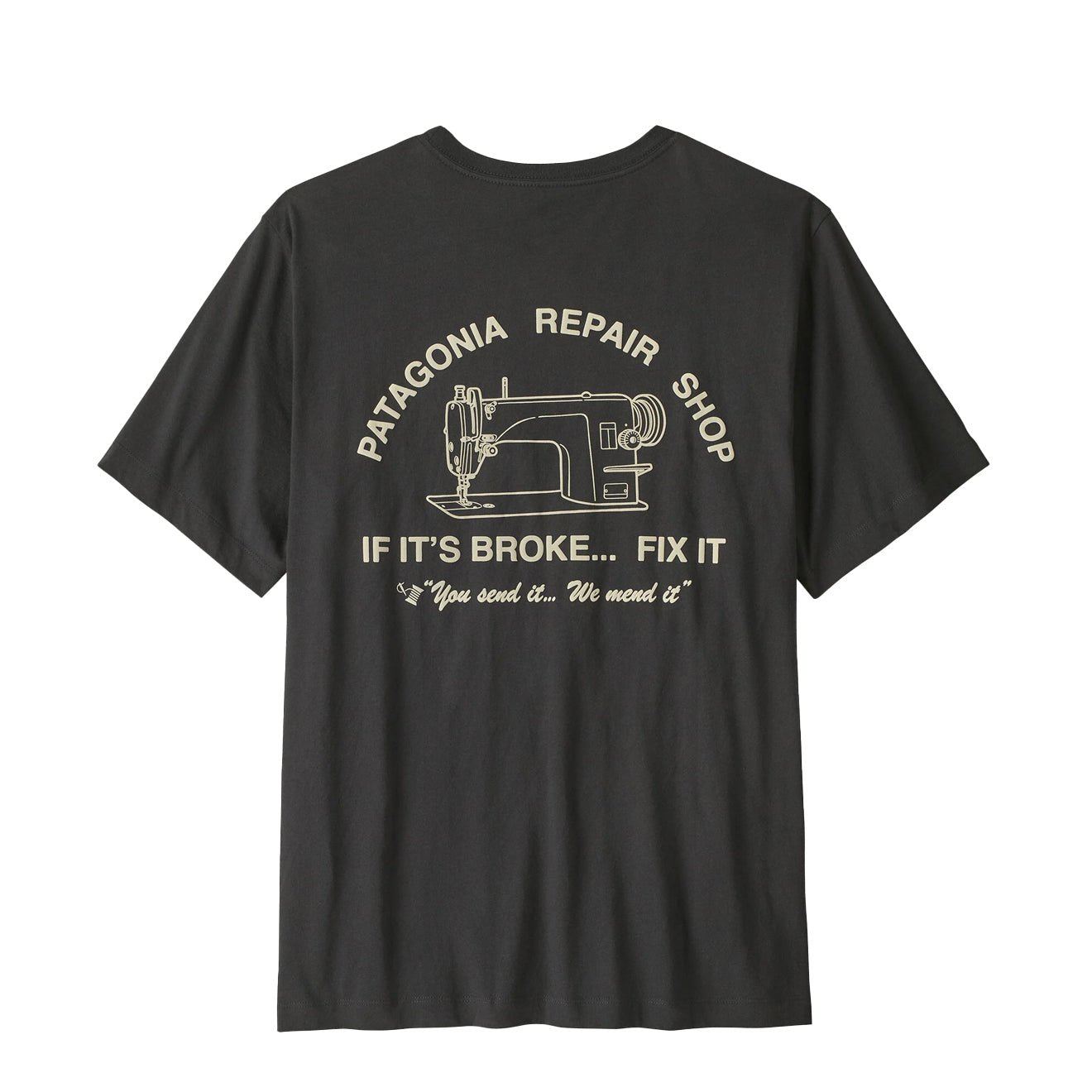 Patagonia Repair Shop T-Shirt Ink Black