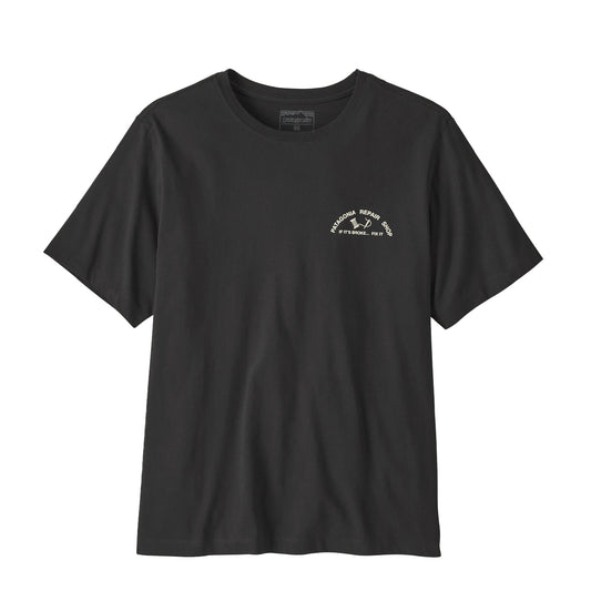 Patagonia Repair Shop T-Shirt Ink Black