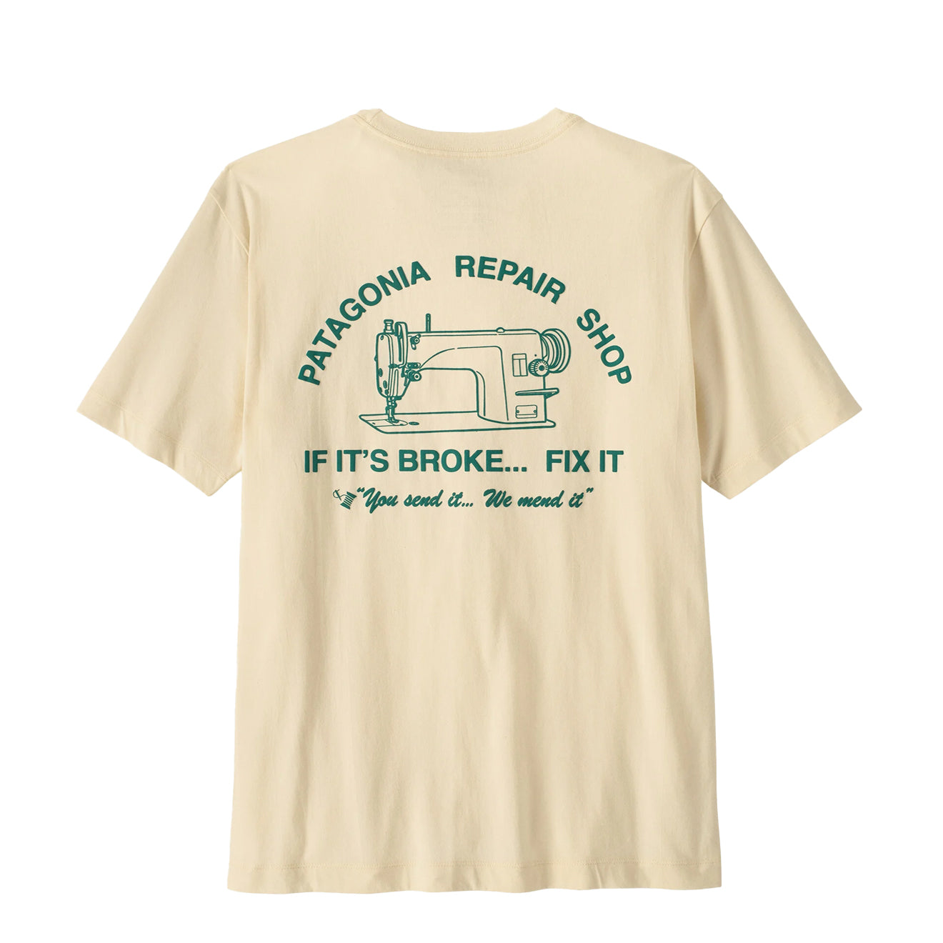 Patagonia Repair Shop T-Shirt Undyed Natural