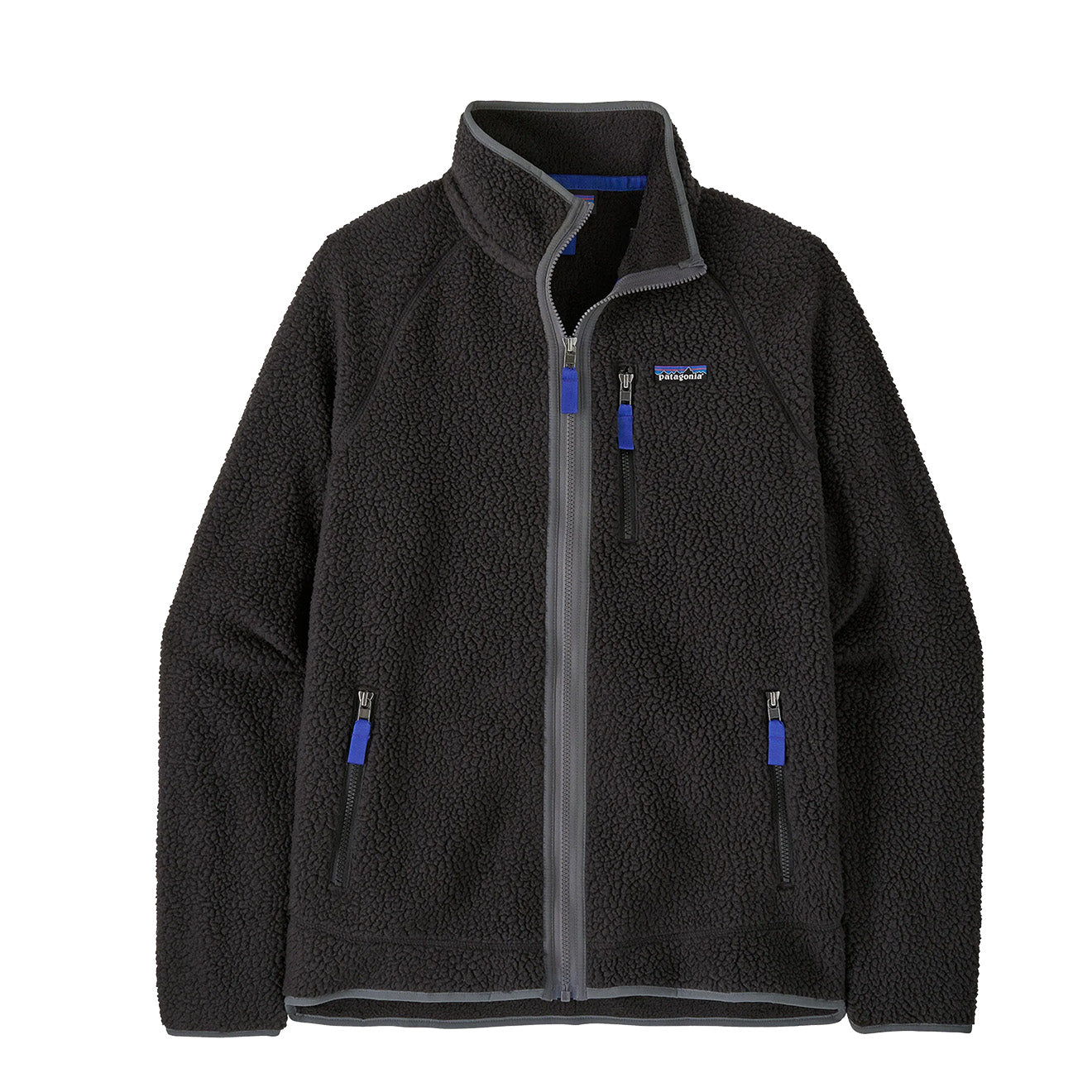 Patagonia Retro Pile Fleece Jacket Black / Forge Grey