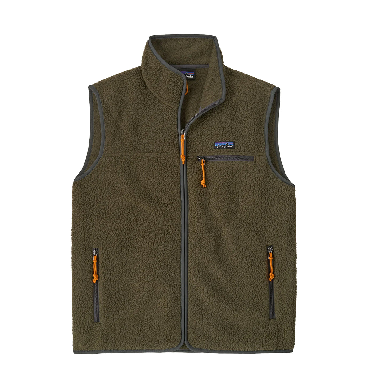 Patagonia Retro Pile Fleece Vest Basin Green
