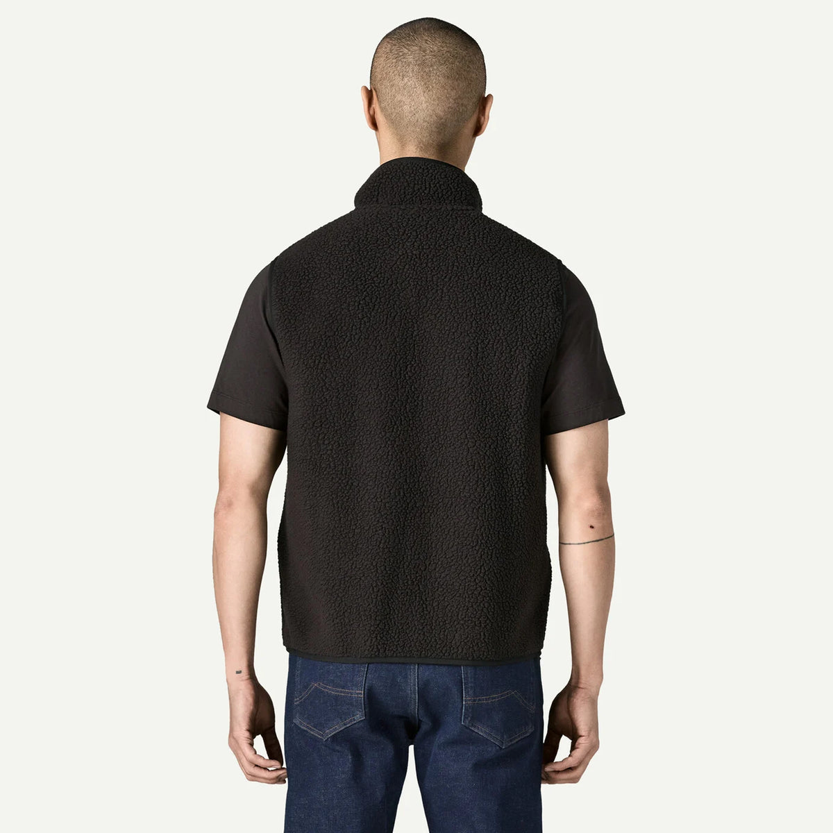 Patagonia Retro Pile Fleece Vest Black