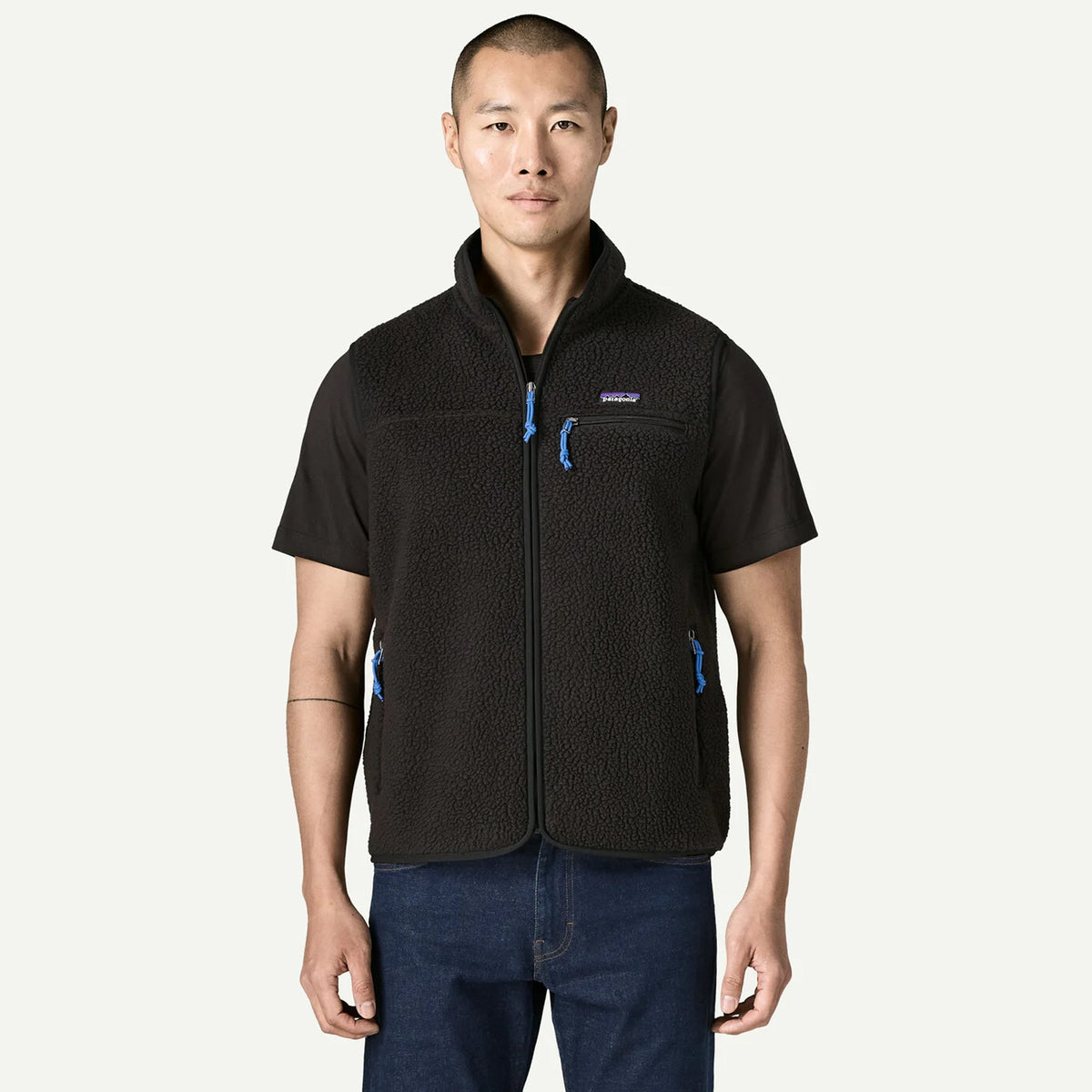 Patagonia Retro Pile Fleece Vest Black