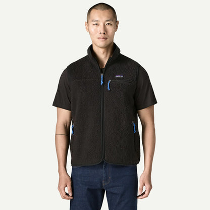 Patagonia Retro Pile Fleece Vest Black