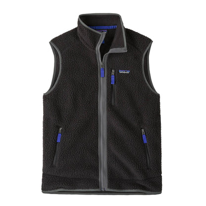 Patagonia Retro Pile Fleece Vest Black / Forge Grey