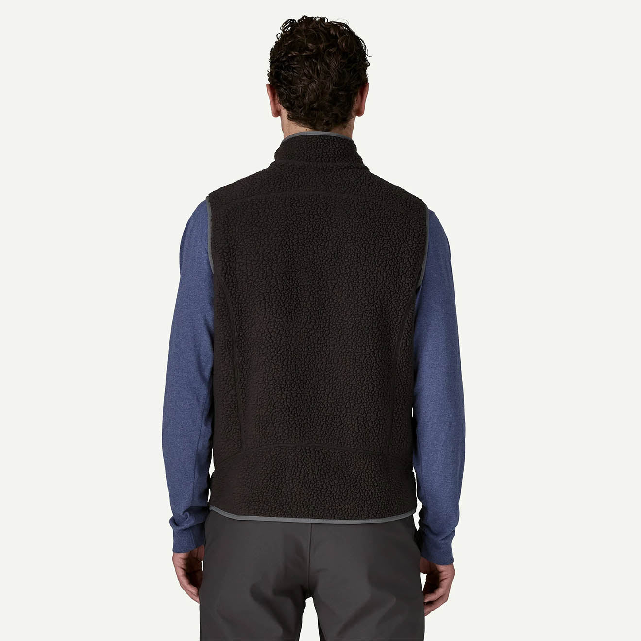 Patagonia Retro Pile Fleece Vest Black / Forge Grey
