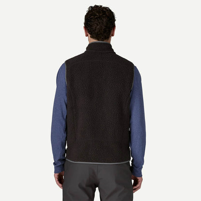 Patagonia Retro Pile Fleece Vest Black / Forge Grey
