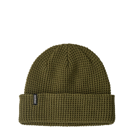 Patagonia SnowDrifter Beanie Tent Green - The Sporting Lodge
