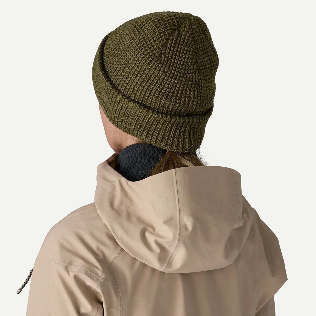 Patagonia SnowDrifter Beanie Tent Green - The Sporting Lodge