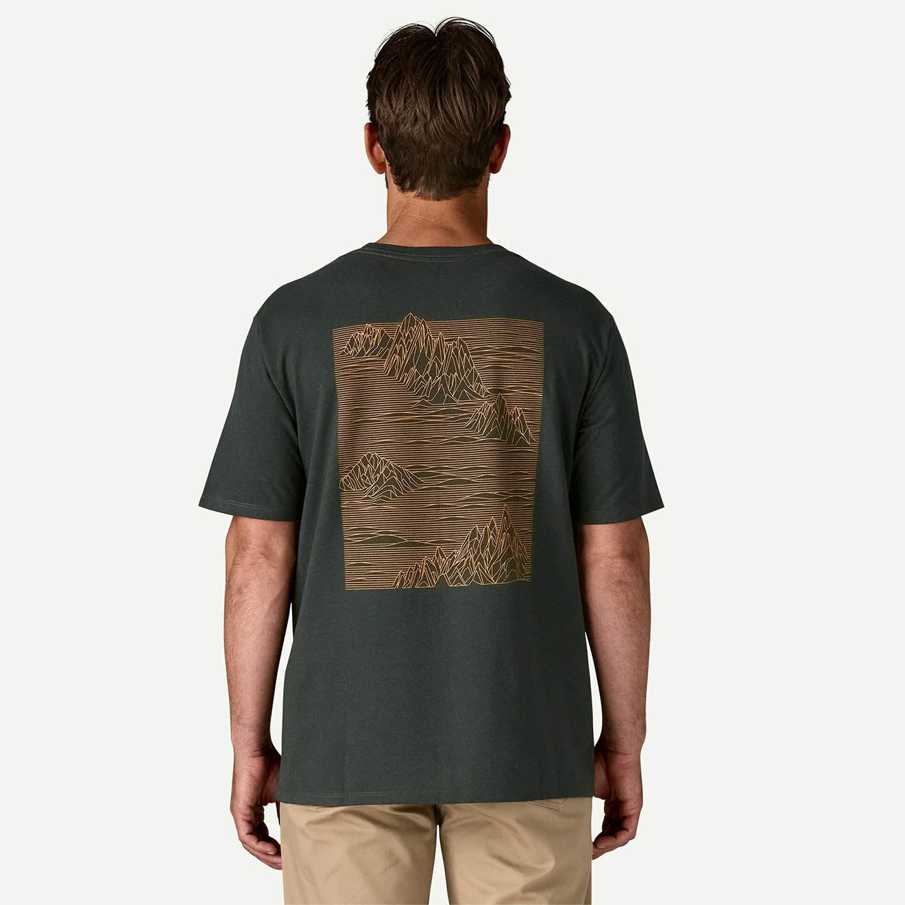 Patagonia Strataspire Responsibili-Tee Old Growth Green