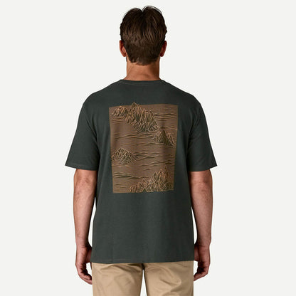 Patagonia Strataspire Responsibili-Tee Old Growth Green