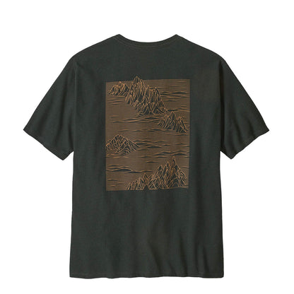 Patagonia Strataspire Responsibili-Tee Old Growth Green