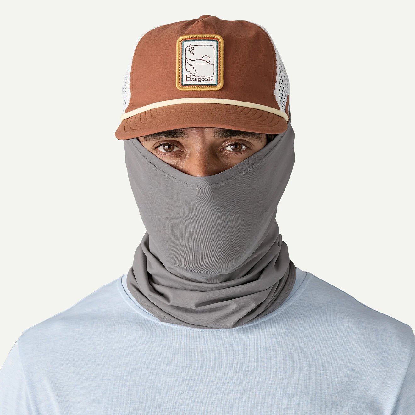 Patagonia Sun Mask Coastal Edge Natural - The Sporting Lodge
