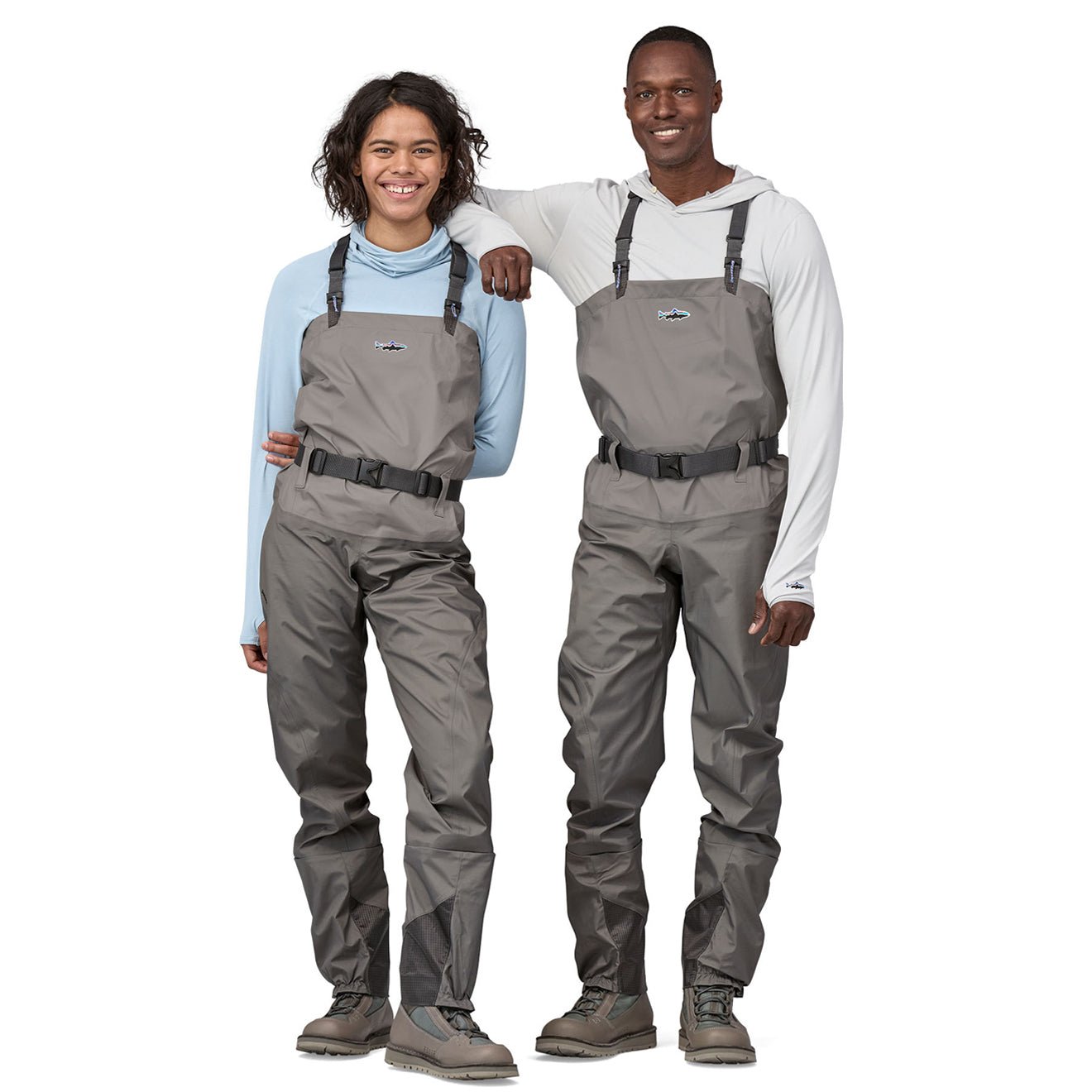 Patagonia Swiftcurrent Ultralight Waders Hex Grey - Hex Grey / MLM Medium Long Leg Med Foot