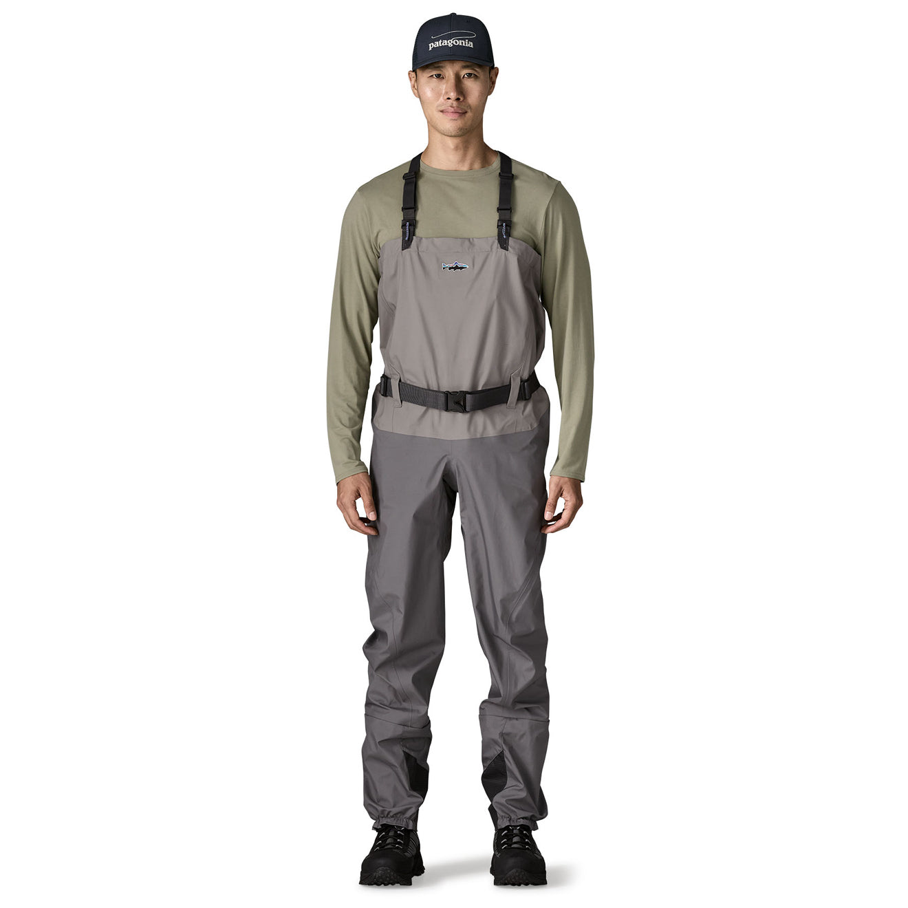 Patagonia Swiftcurrent Ultralight Waders Hex Grey.