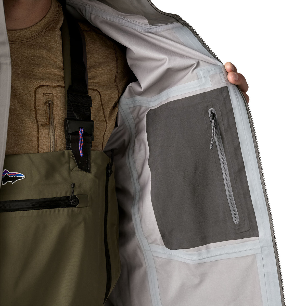 Patagonia Swiftcurrent Wading Jacket Noble Grey