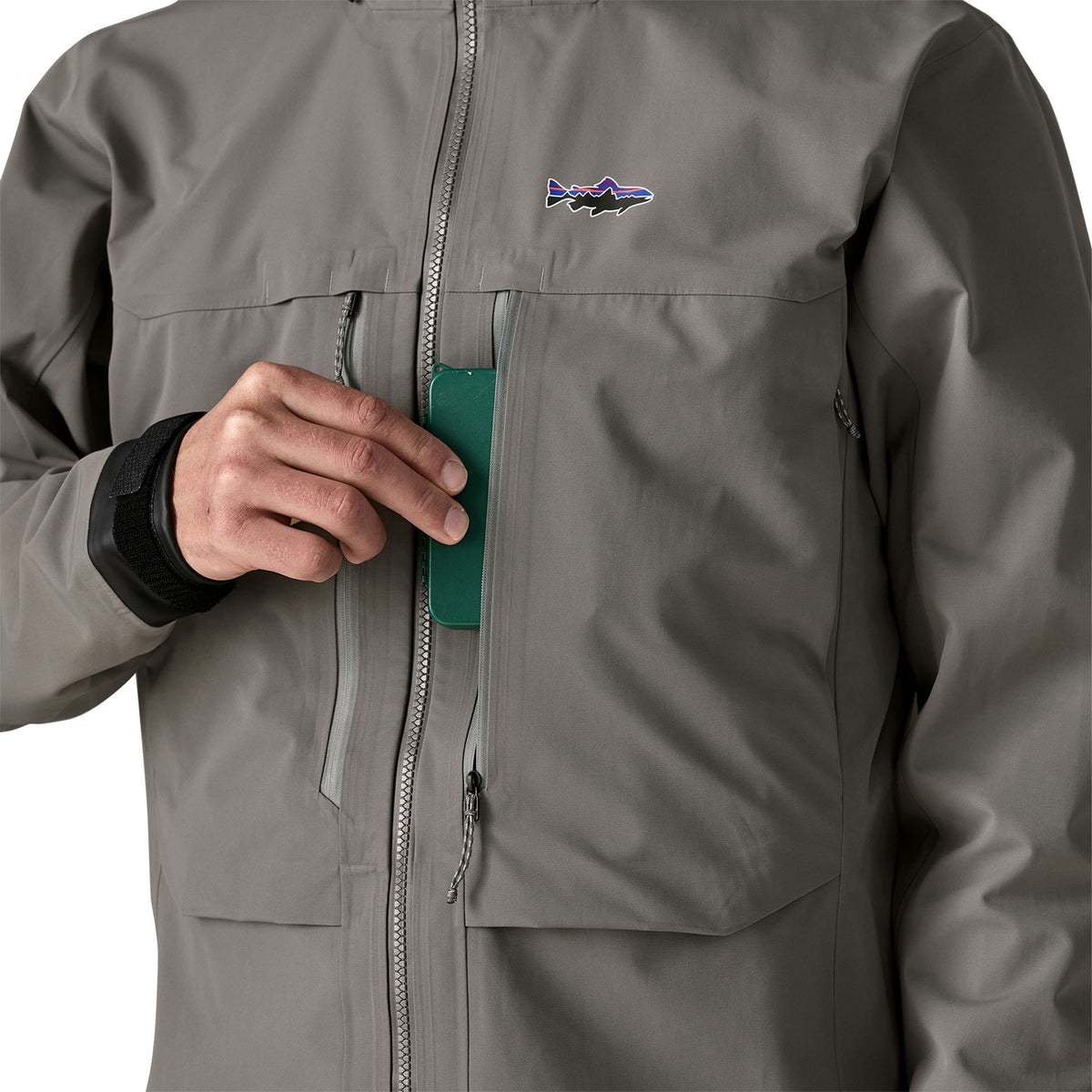 Patagonia Swiftcurrent Wading Jacket Noble Grey