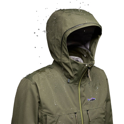 Patagonia Swiftcurrent Wading Jacket Pine Needle Green